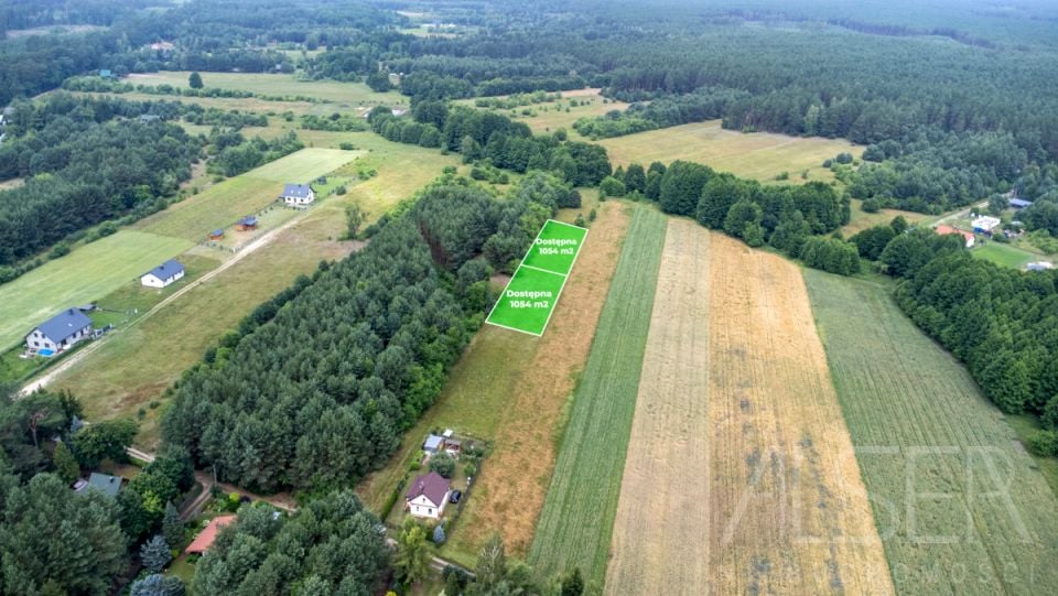 Działka budowlana Brok