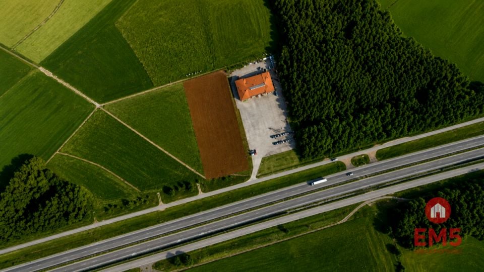 Działka usługowa Rzędziany