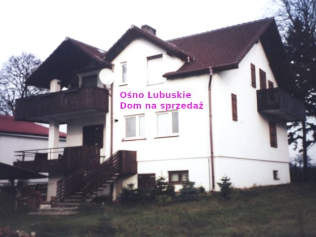 Dom Ośno Lubuskie