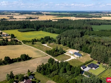 Działka przy lesie