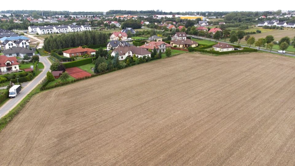 Działka inwestycyjna Kobylnica