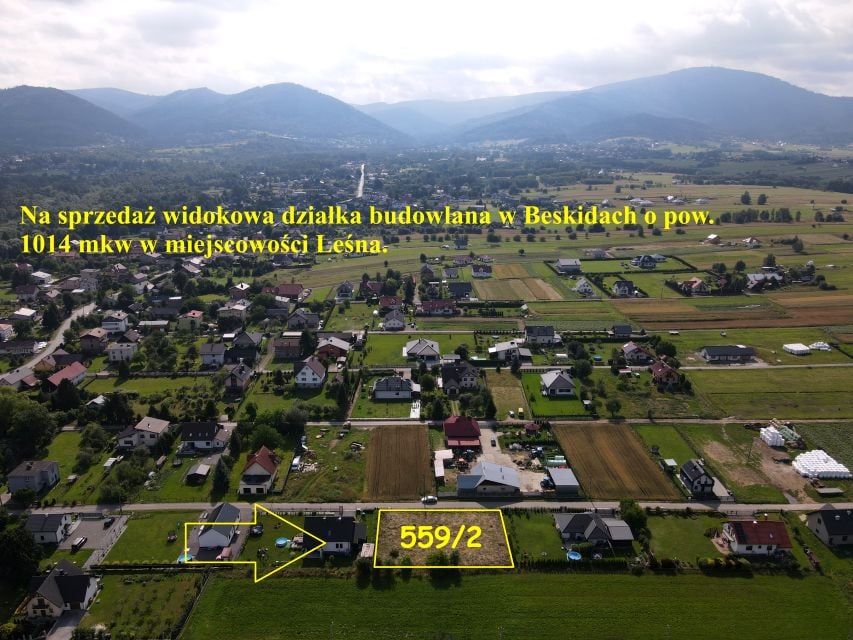 Działka budowlana Leśna