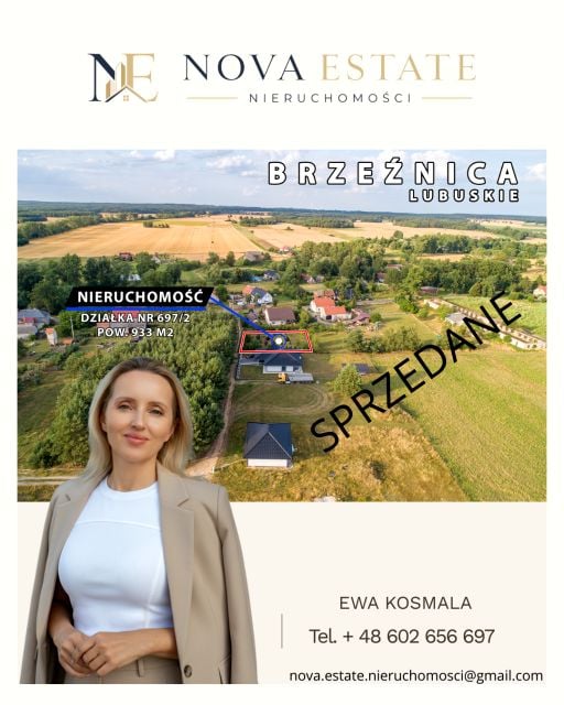 Działka przy lesie
