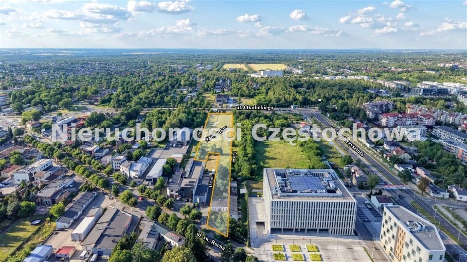 Działka inwestycyjna Częstochowa