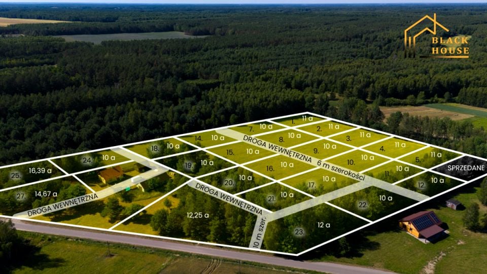 Działka budowlana Nowy Skrobów