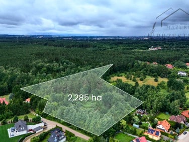 Działka nad jeziorem