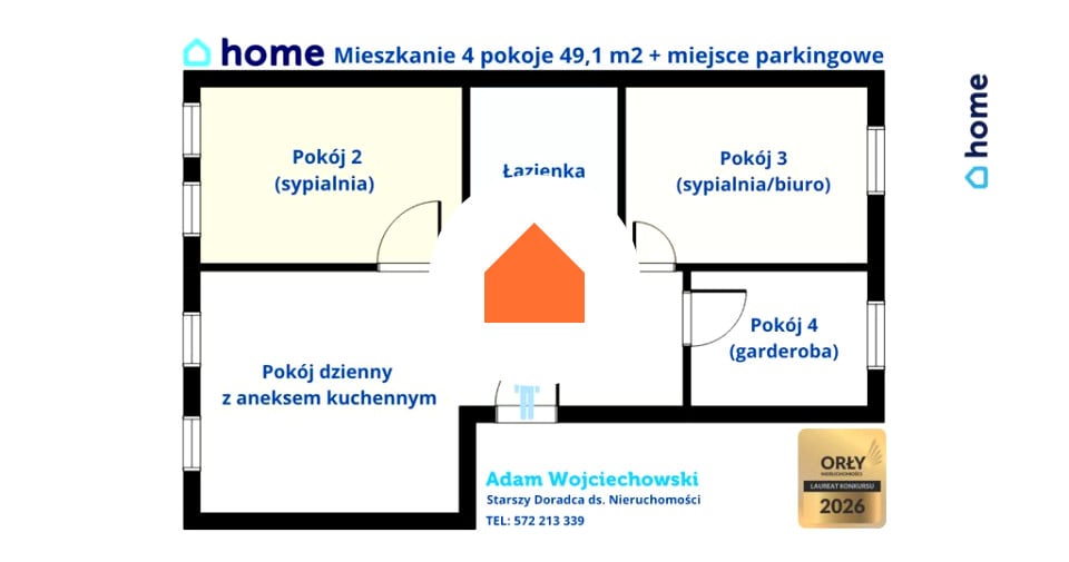 Mieszkanie, ul. Załęska