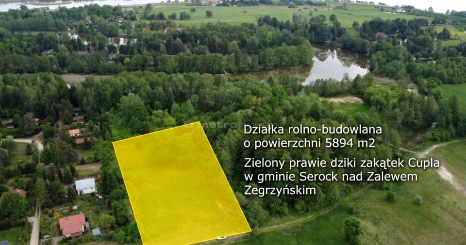 Działka rolna Cupel