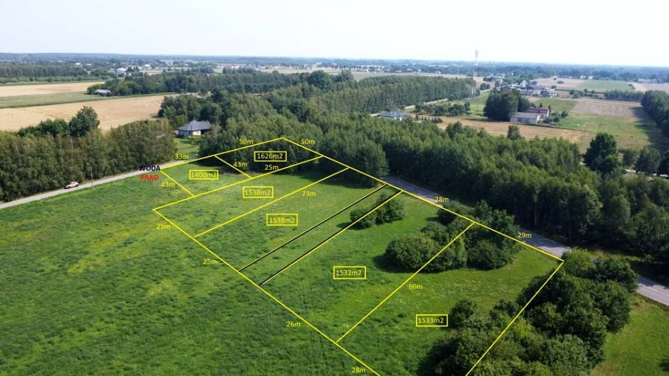 Działka budowlana Strojec