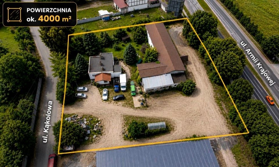 Działka usługowa Osielsko