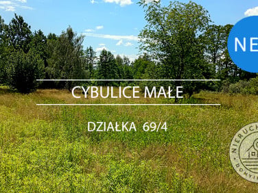 Działka budowlana Cybulice Małe