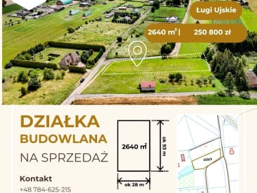 Działka rolna Ługi Ujskie