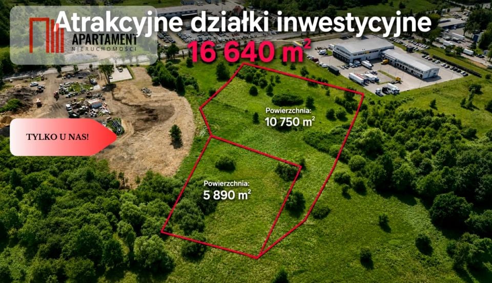 Działka usługowa Legnica