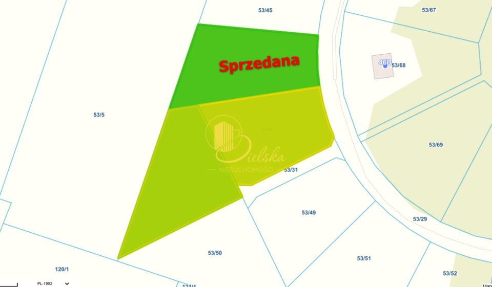 Działka GRZYBOWCE