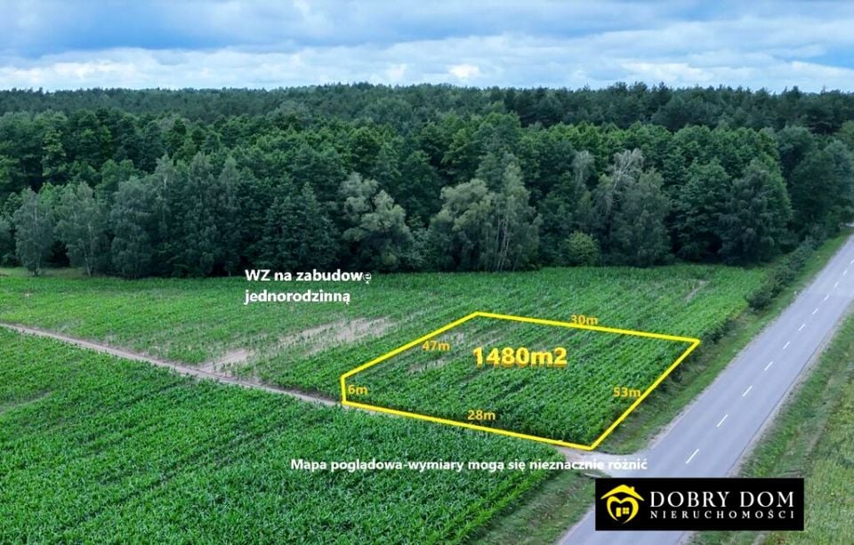 Działka budowlana Hermanówka