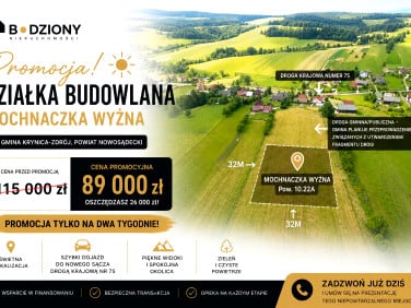 Działka Mochnaczka Wyżna