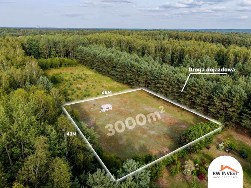 Działka budowlana Moniochy