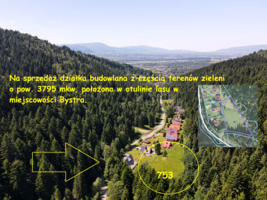 Działka budowlana Bystra
