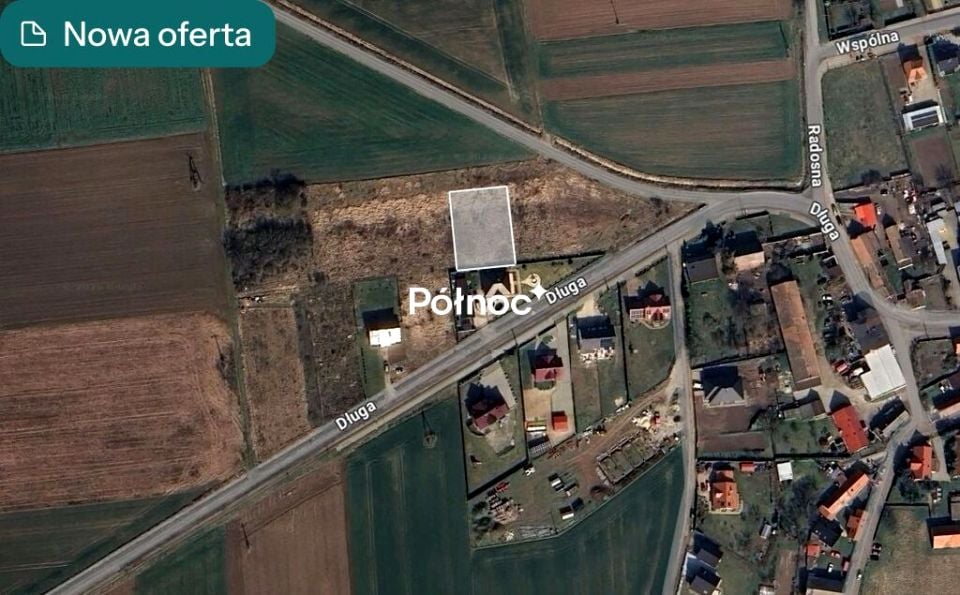 Działka budowlana Grębocice