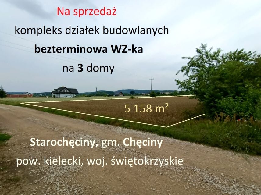 Działka Starochęciny