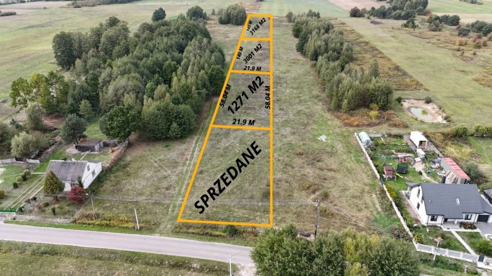 Działka budowlana Nowe Wągrodno
