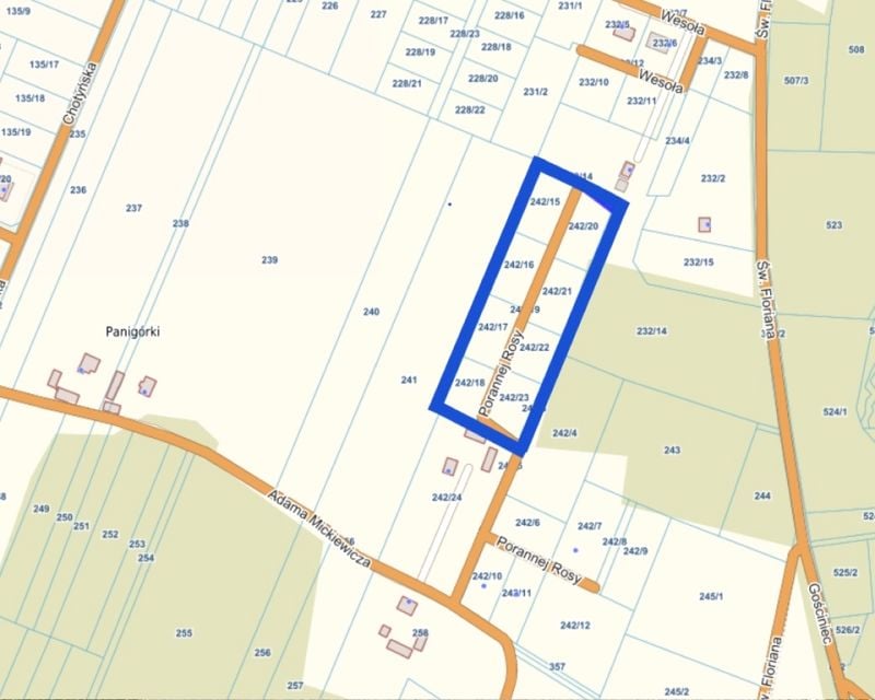Działka budowlana Górzno