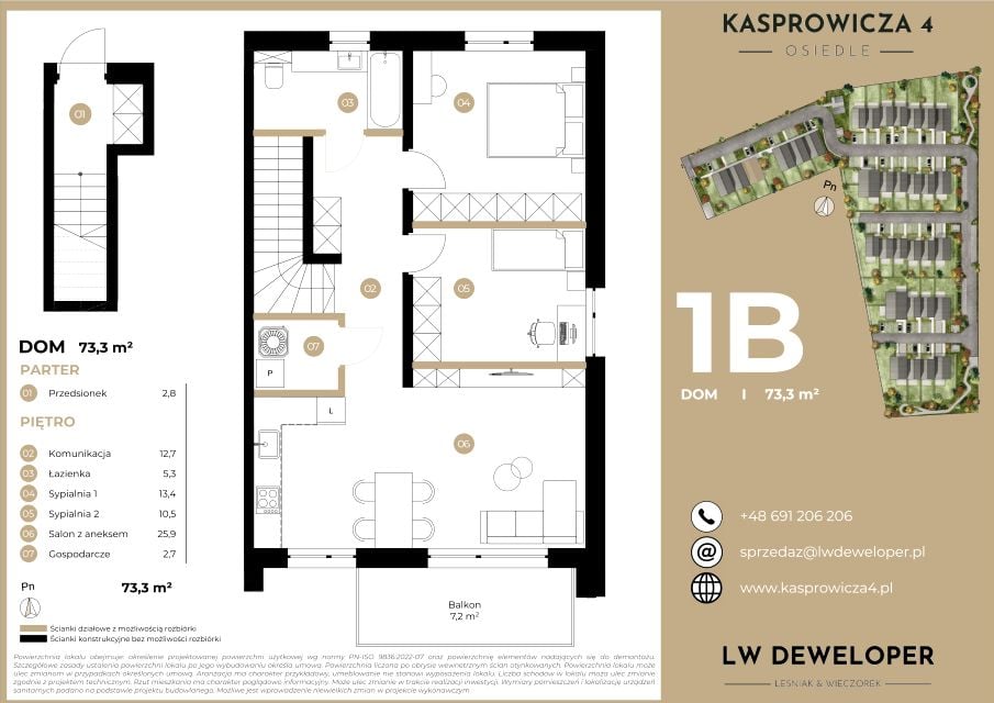 Mieszkanie Nowosolna, ul. Kasprowicza 4