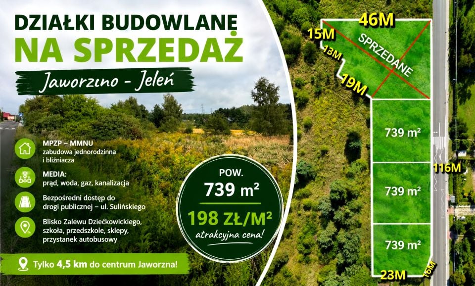 Działka budowlana Jaworzno