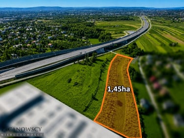 Działka usługowa Bibice