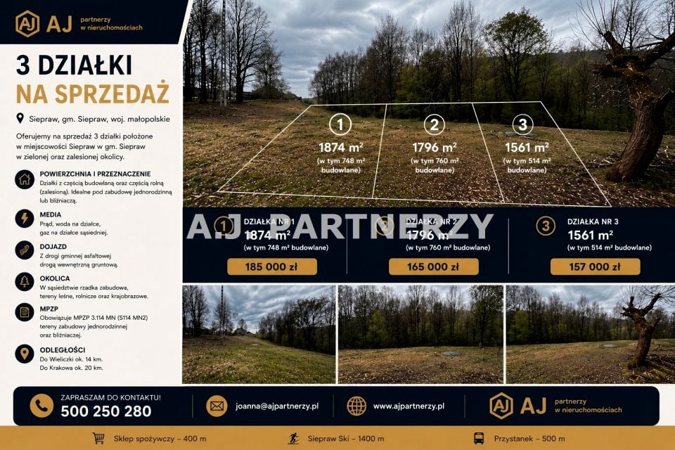 Działka Siepraw