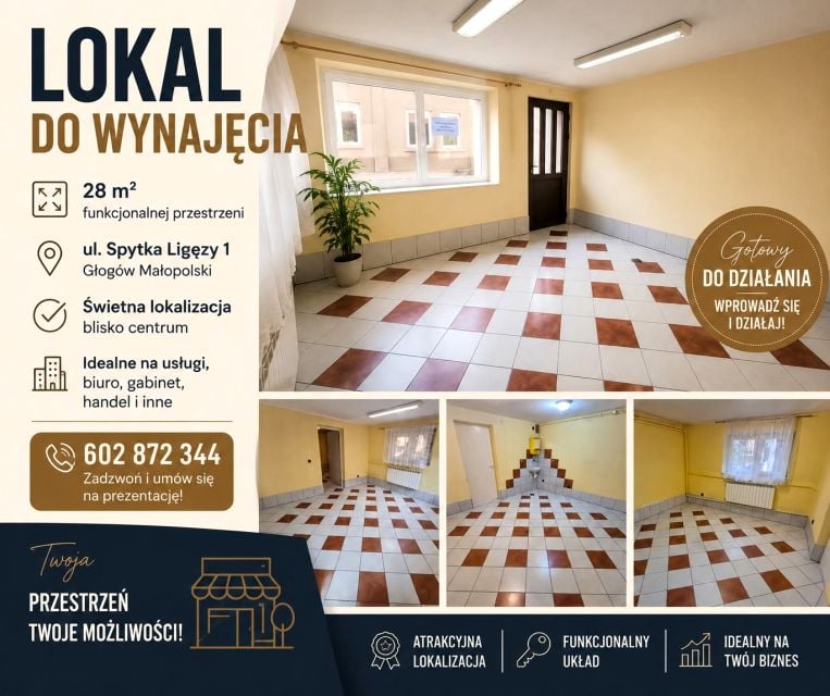 Lokal Głogów Małopolski