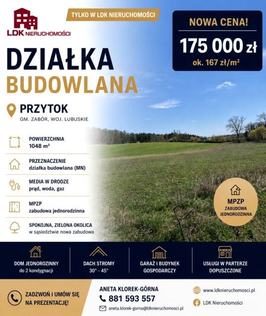 Działka Przytok