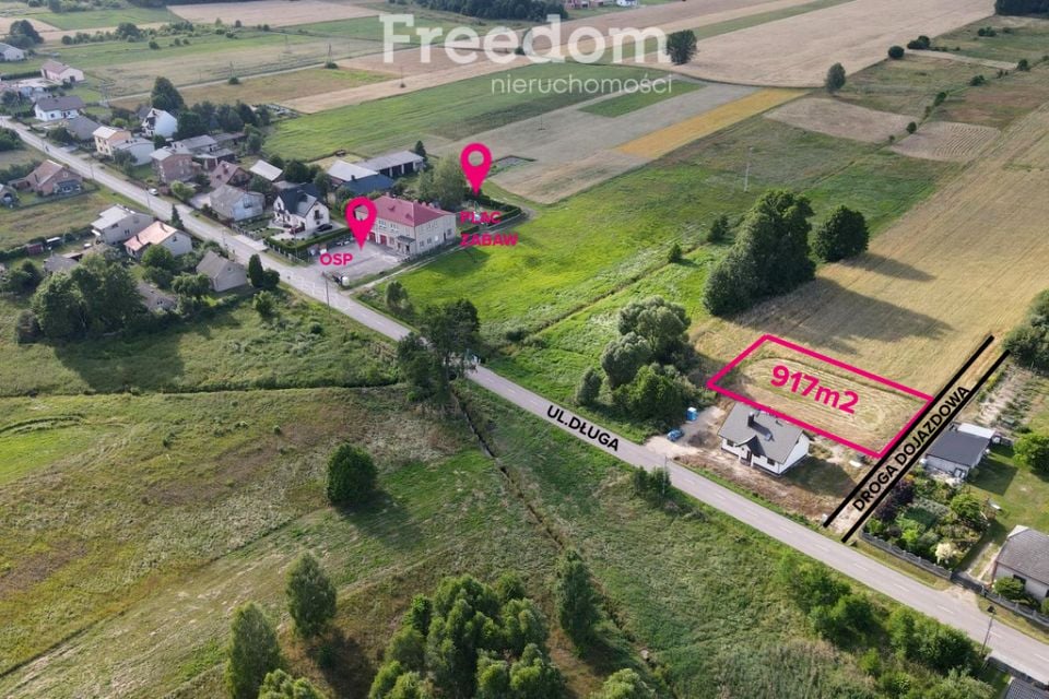 Działka budowlana Nowiny