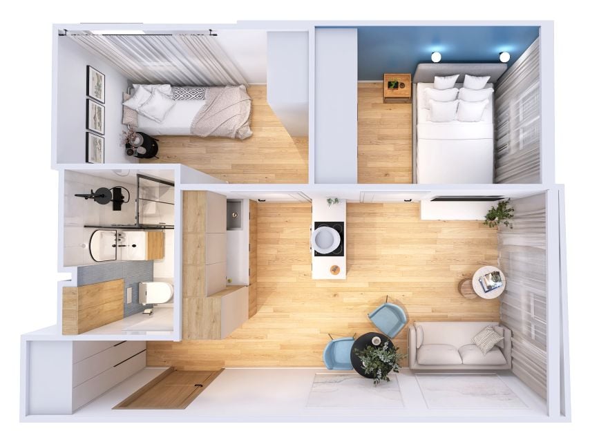 Apartment in Rzeszów, Śródmieście - Więcej