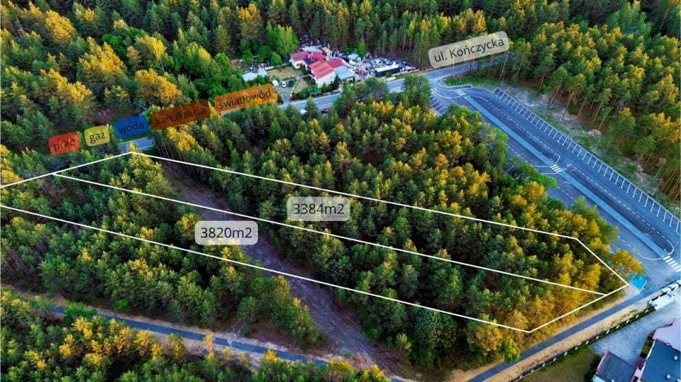 Działka leśna Rudnik nad Sanem