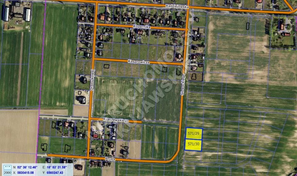 Działka budowlana Brześć Kujawski