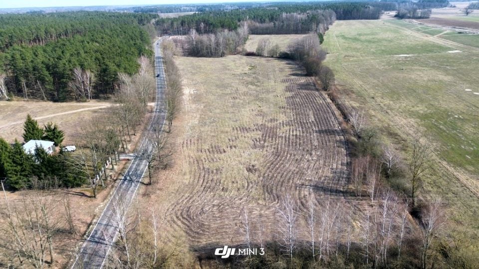 Działka inwestycyjna Rasztów