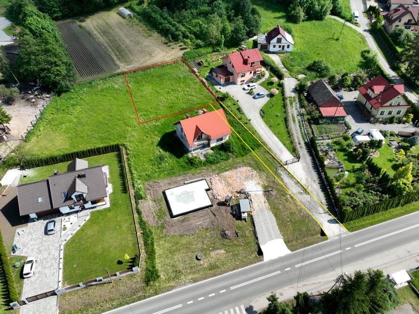 Działka budowlana Stradomka