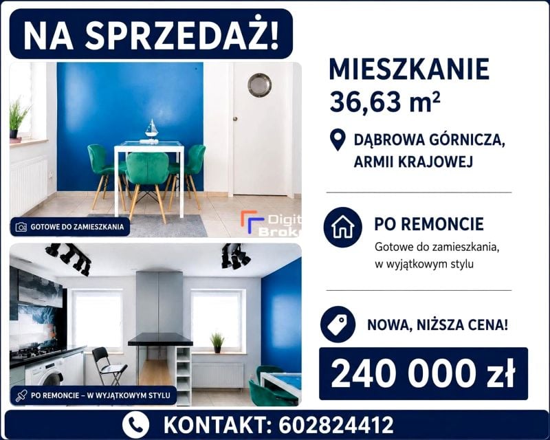 Mieszkanie Dąbrowa Górnicza