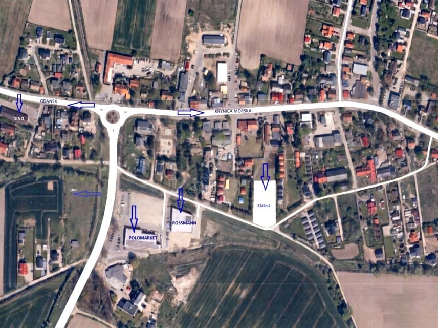 Działka budowlana Stegna