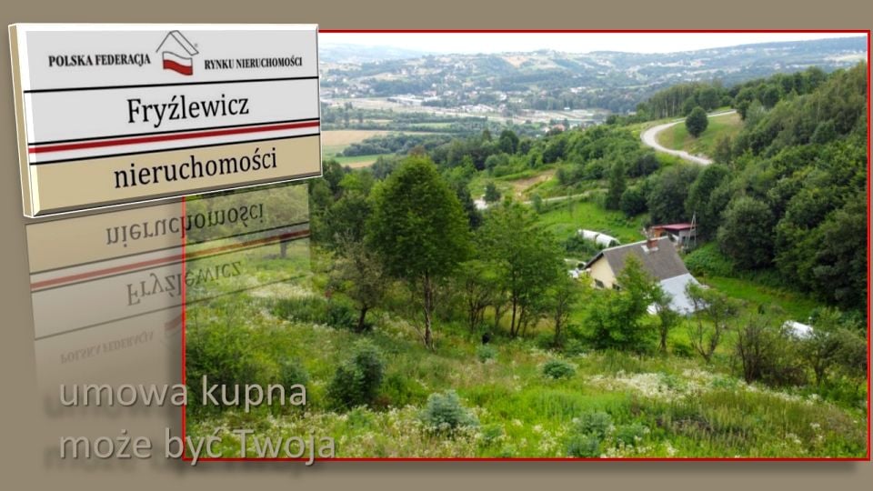 Działka przy lesie