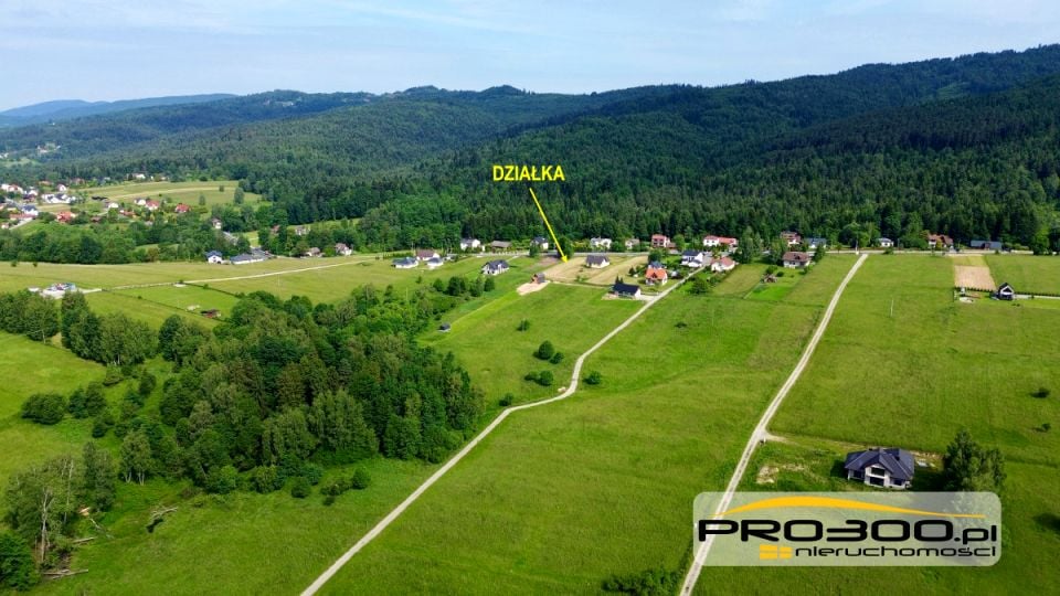 Działka budowlana Ślemień