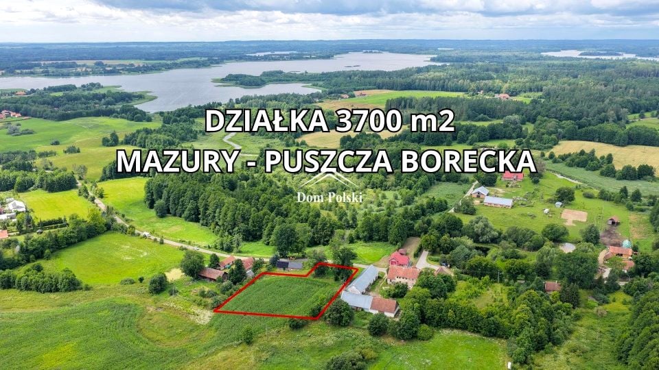 Działka budowlano-rolna Mazury