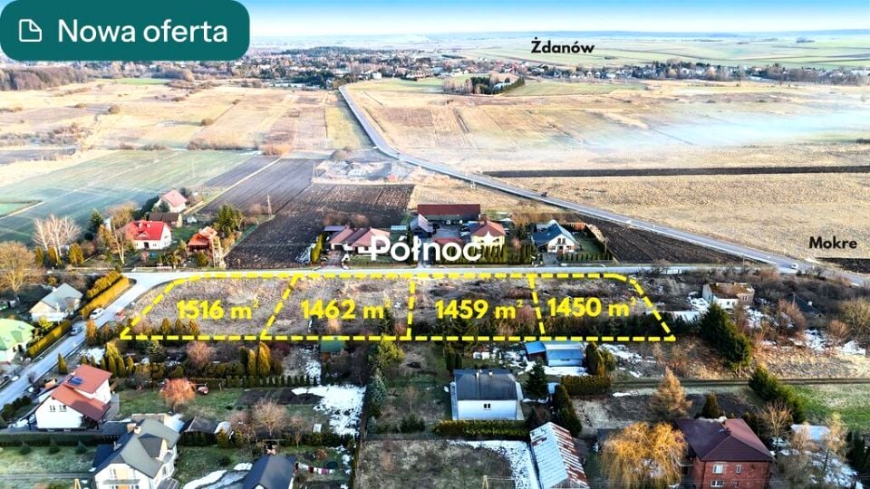 Działka Mokre
