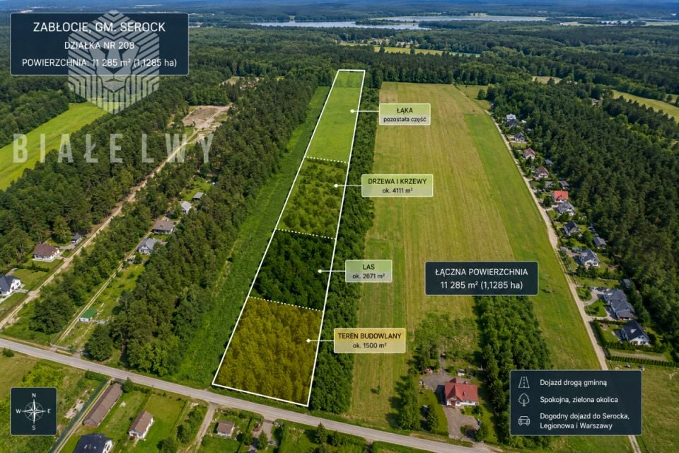 Działka budowlana Zabłocie