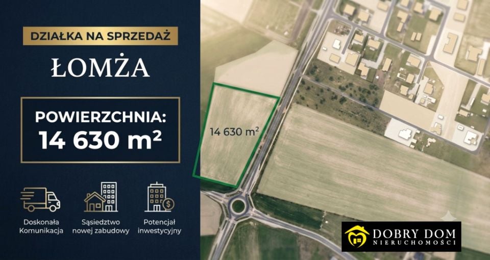 Działka rolna Łomża
