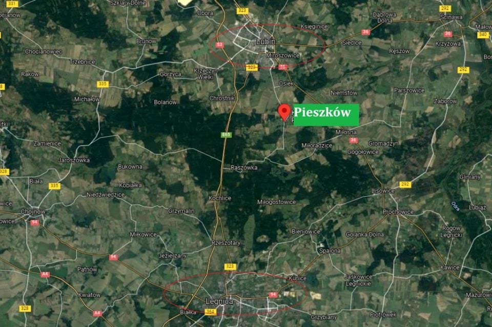 Działka budowlana Pieszków sprzedam