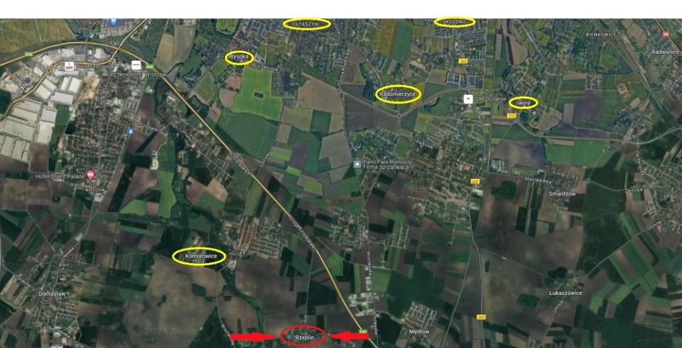 Działka budowlana Rzeplin sprzedam