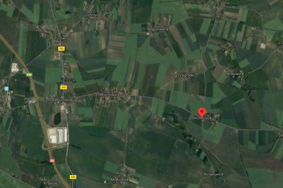 Działka rolna Okrzeszyce sprzedam