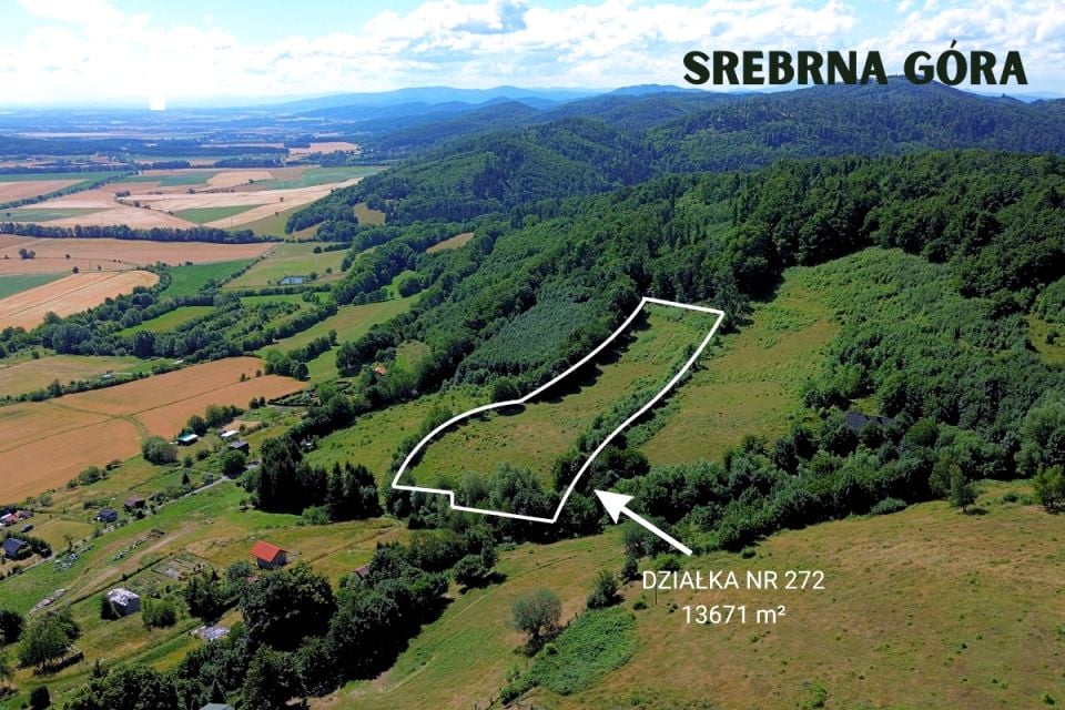 Działka inwestycyjna Srebrna Góra